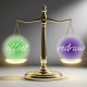 scales weighing up offset vs redraw